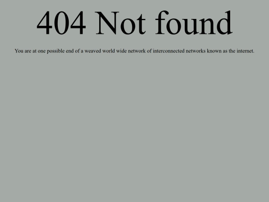 not_found screenshot