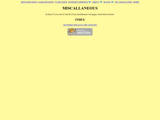 miscallaneous screenshot