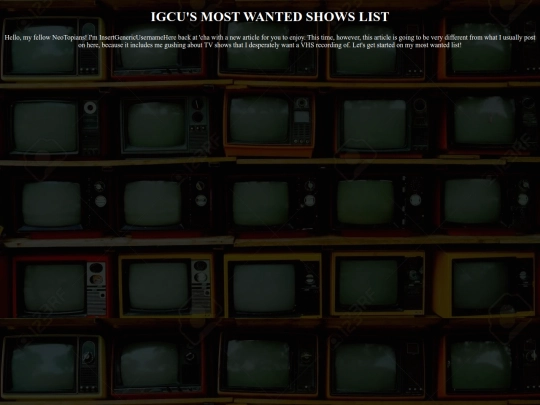 top10s/mostwantedlostmedia screenshot