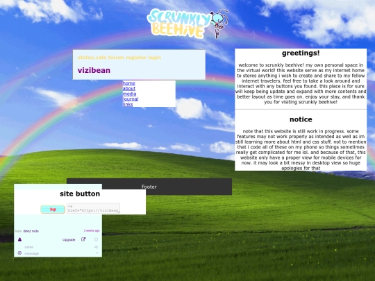 test screenshot