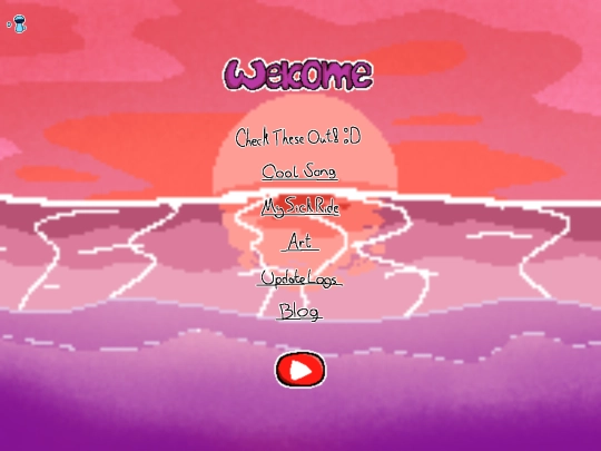 menu screenshot