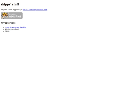 index screenshot