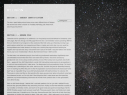 aboutpages/religion screenshot