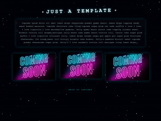 shrinepages/shrinetemplate screenshot