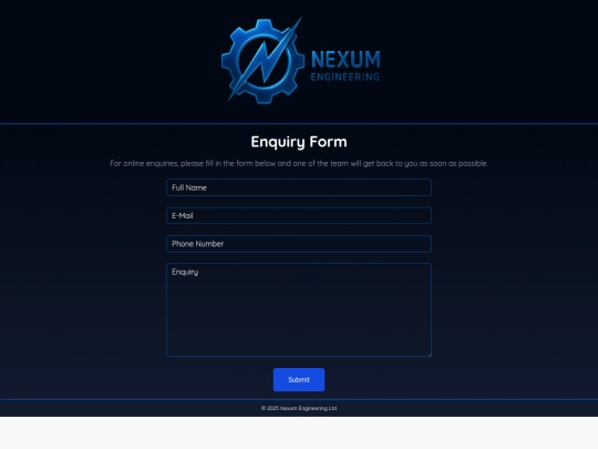 enquiry screenshot