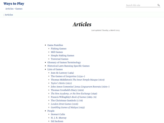 articles screenshot