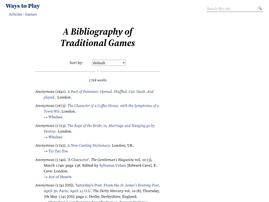 bibliography screenshot