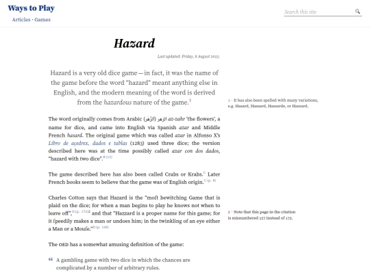 games/hazard screenshot