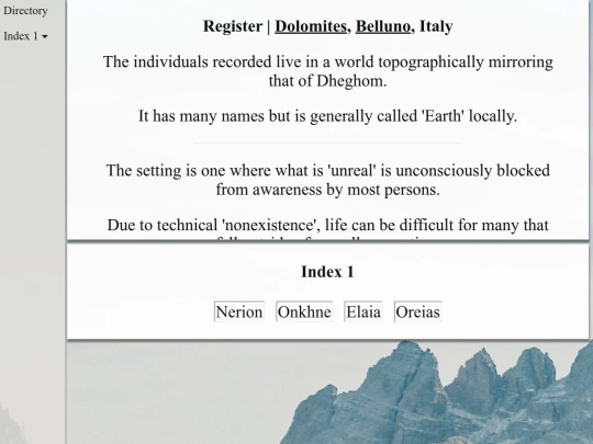 Dolomites screenshot