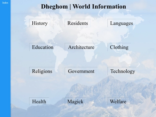 World-Information screenshot