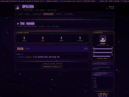 archives screenshot