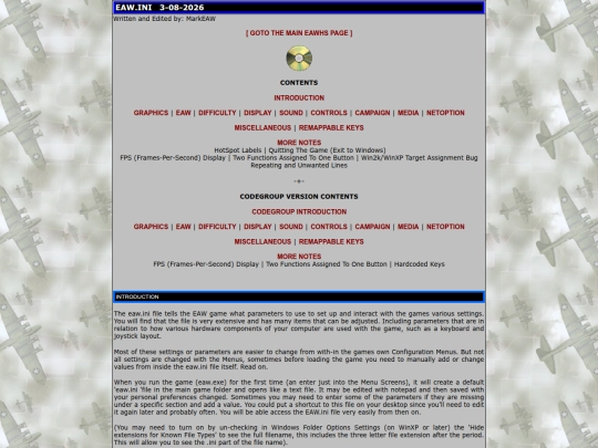 eaw-ini screenshot