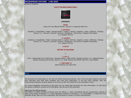 microprose-patches screenshot