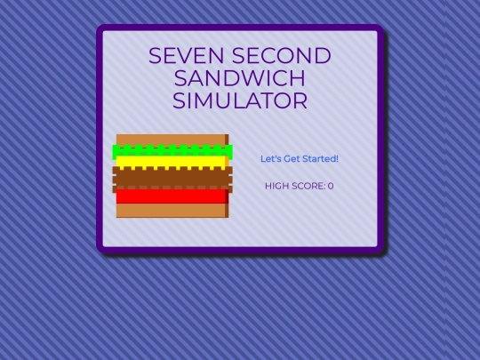 Seven Second Sandwich Simulator (2) screenshot