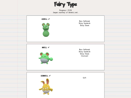 shinydex/fairy screenshot