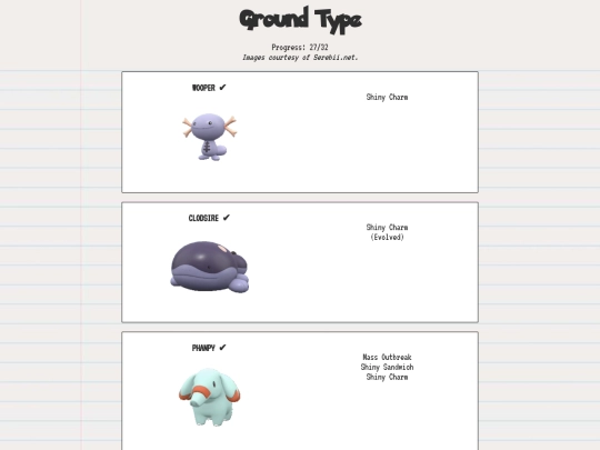 shinydex/ground screenshot