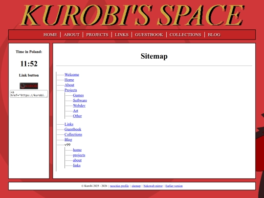 sitemap screenshot