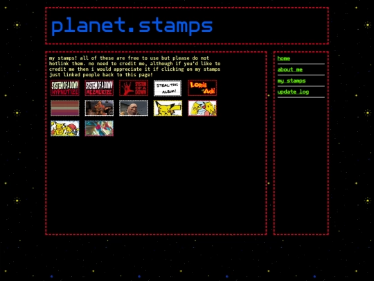 mystamps screenshot