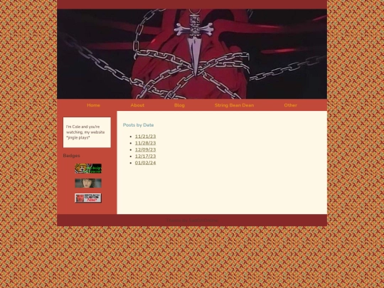 blog/archive screenshot