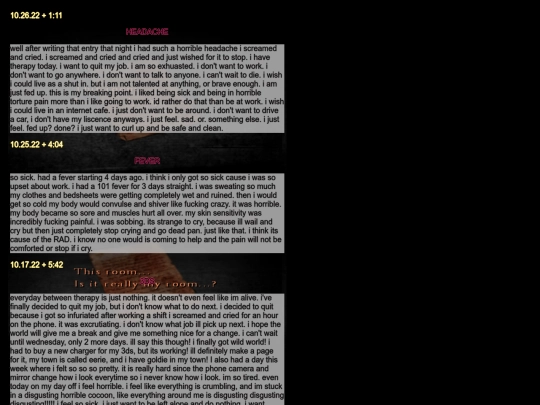 diarypages screenshot