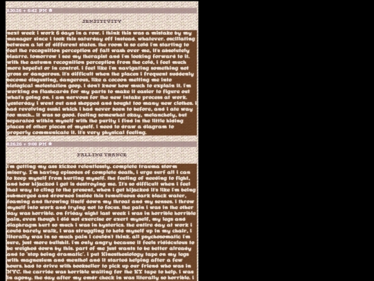 diarypagesaug26 screenshot