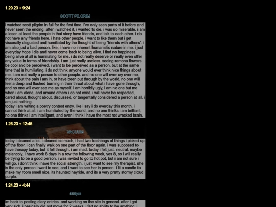 diarypagesjan screenshot