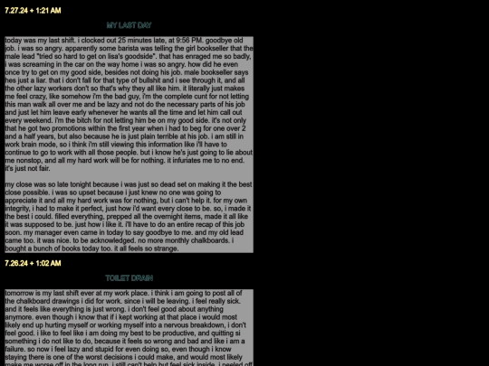 diarypagesjul24 screenshot