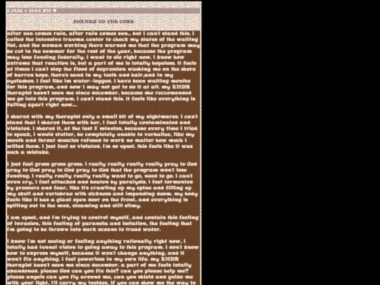 diarypagesmay26 screenshot