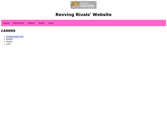 carrrs screenshot