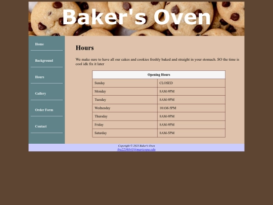 hours screenshot