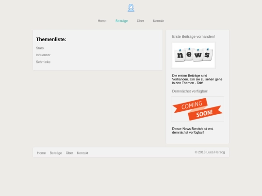 beitrage screenshot