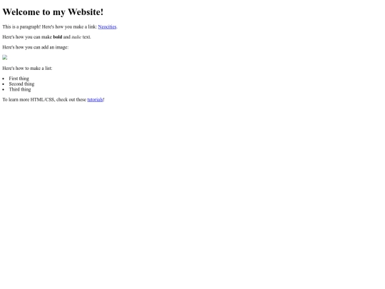 index screenshot