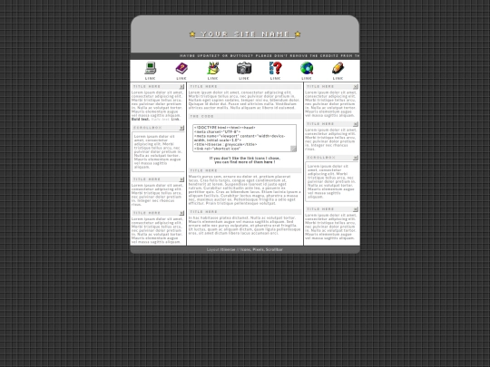 Alt Layouts/greyscale-itinerae screenshot