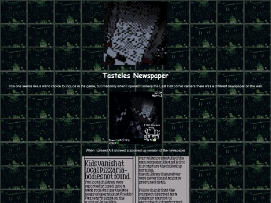 creepyNewspaper screenshot