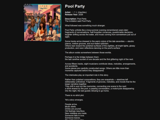 music/hachiko/pool screenshot