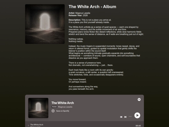 music/magnus/arch screenshot