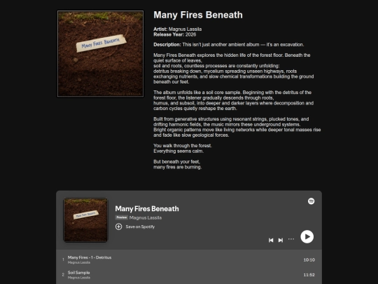 music/magnus/beneath screenshot