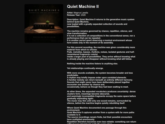 music/magnus/quiet2 screenshot