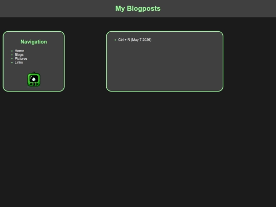 blogs screenshot