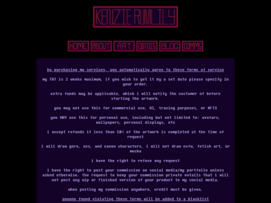 tos screenshot