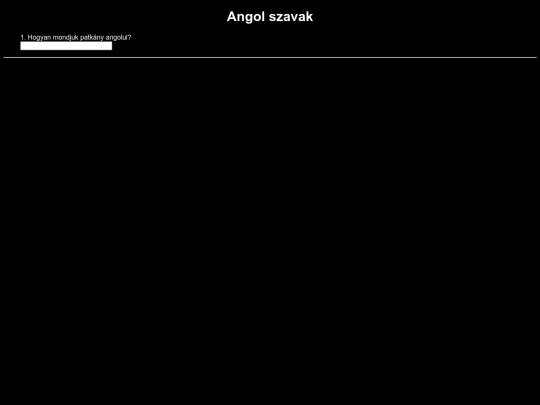 szotanulo screenshot