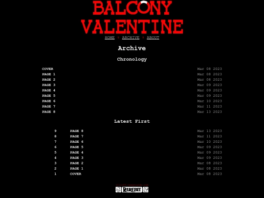 archive screenshot