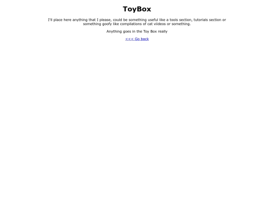SubMenus/ToyBox screenshot