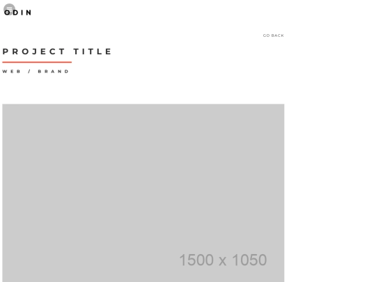 single-project screenshot