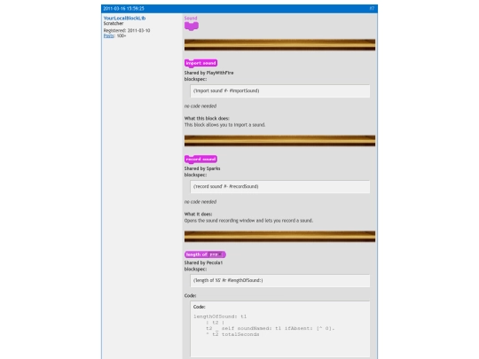 scratch/sound screenshot