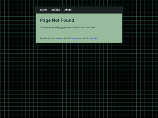 blog/not_found screenshot