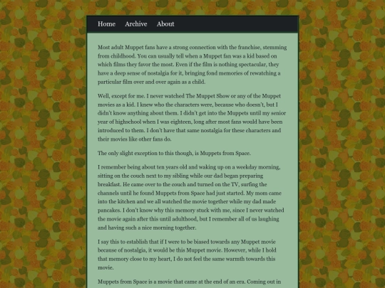 blog/posts/2024-05-04-Muppet-Movie-Reviews:-Muppets-From-Space screenshot