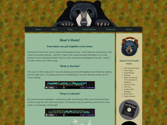 music/bearmusic screenshot