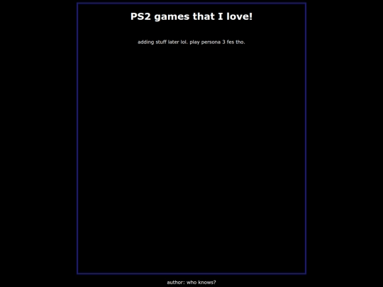PS2/awesomegames screenshot