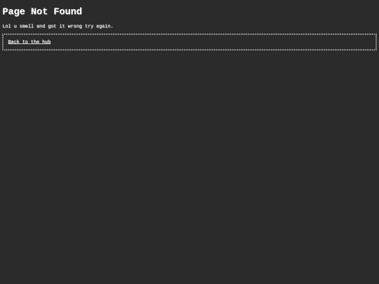 not_found screenshot